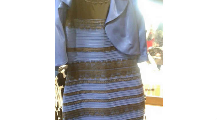Blue and Black or White and gold ...